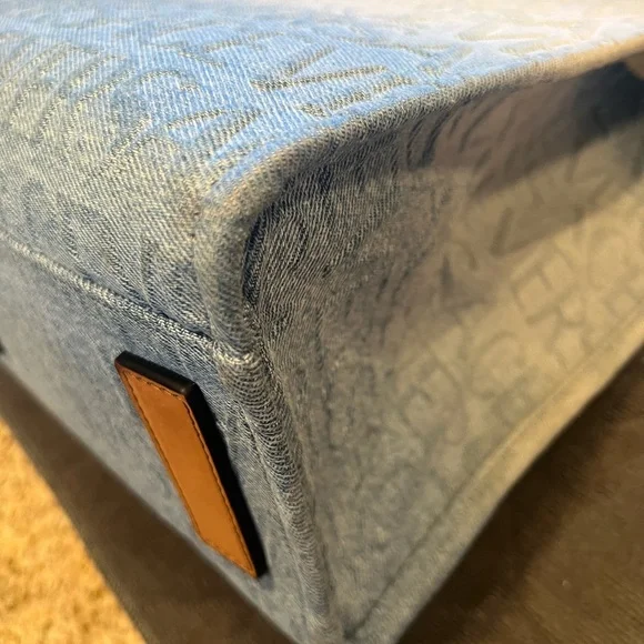 Versace Denim Tote - Picture 16 of 17